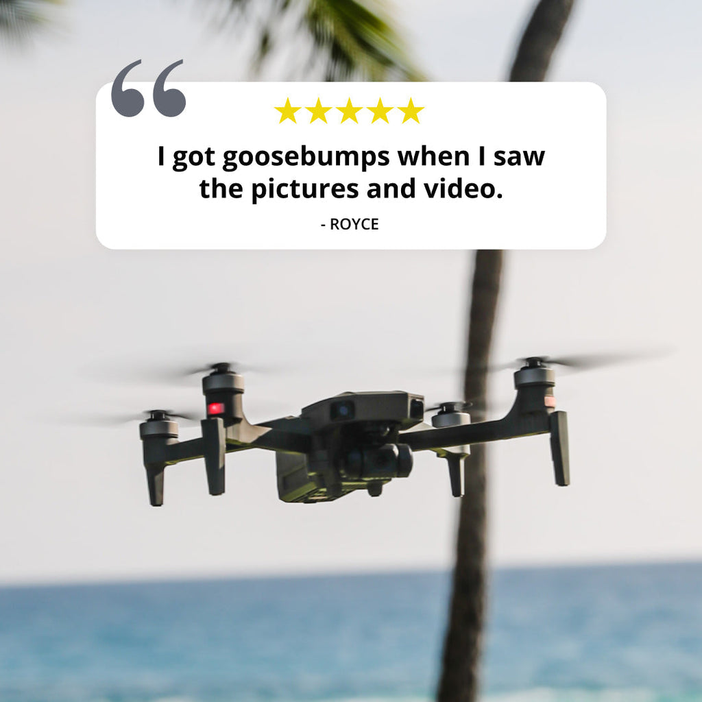 EXO Cinemaster 2: 4K UHD Pro Camera Drone. Best 4K Drone for Photography