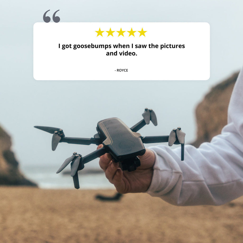 EXO Mini | Professional Mini Drone. 4K UHD / 45 Minute Battery / 4 Mile Range / 12MP Professional 2023 Mini Drone with Camera