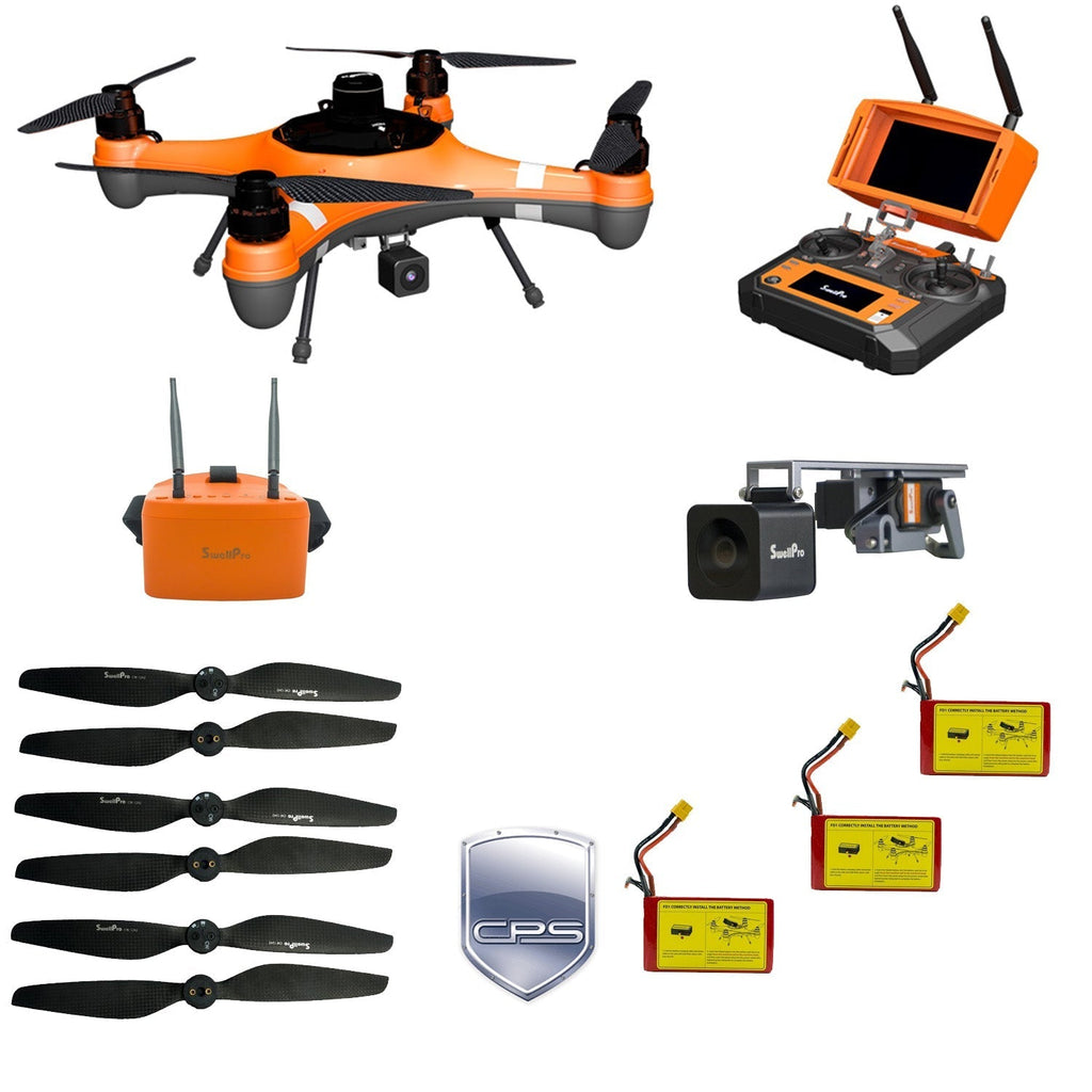 Fishing Drone 1 FD1 Swellpro Waterproof Fishing Drone Fisherman Bundle With Insurance.