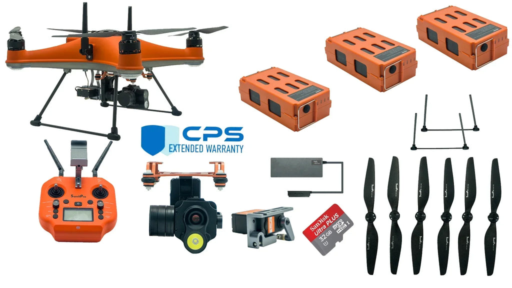 Splash Drone 4 Swellpro Waterproof Drone NIGHT FISHING Bundle with Insurance