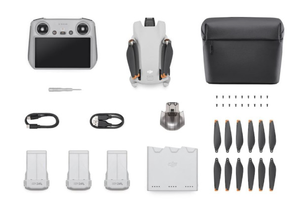 DJI - Mini 3 Fly More Combo with DJI-RC Screen Controller