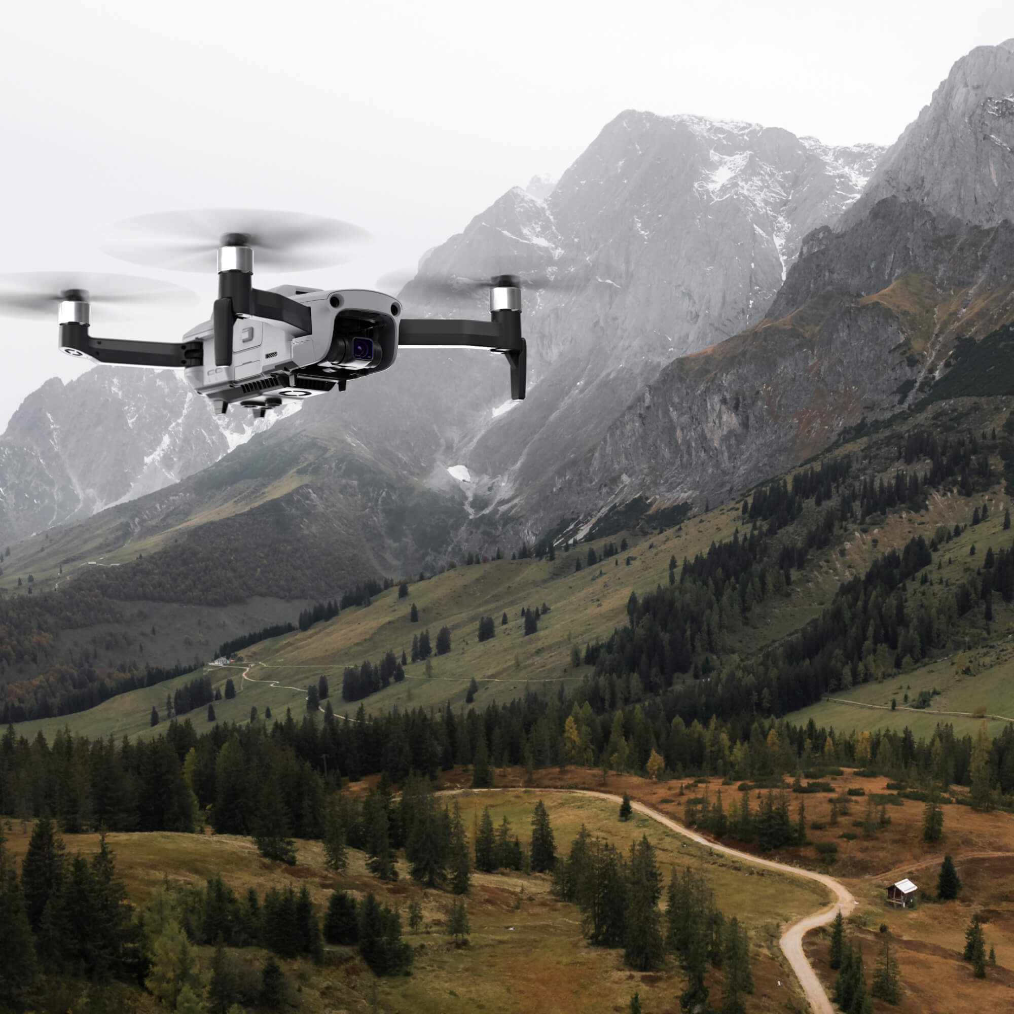 EXO Blackhawk 3 Pro Drone - New 2024 Model, 100% FAA Remote ID Compliant, 53min Flight Time